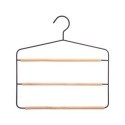 Percha madera para pantalon 36x34,5x1,3cm colores / modelos surtidos