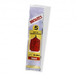 Guardarropa n°2 chaquetón, 5 uds, 65 x 125 cm