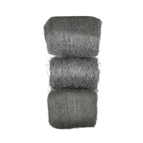 Set 3 lanas de acero dura/medio/suave