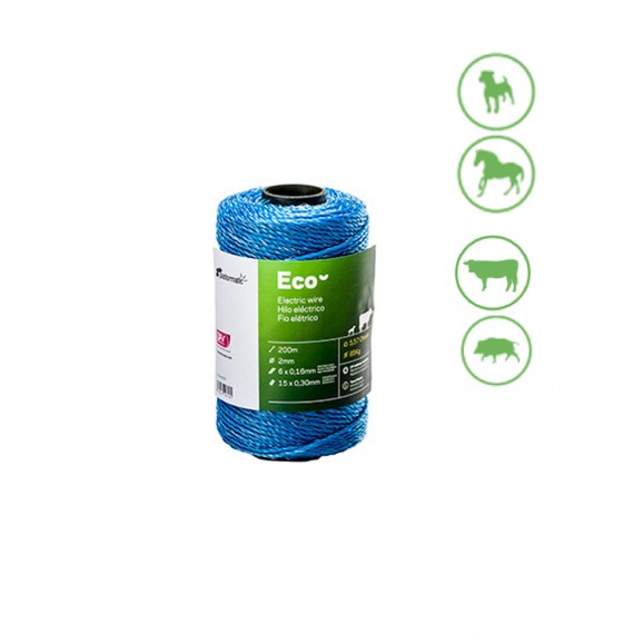 Cuerda cord conductor 2mm 200m pastormatic