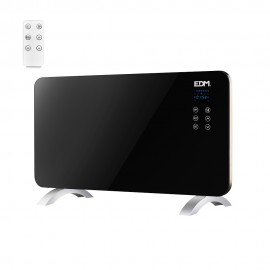 Convector con placa de cristal 1500 w