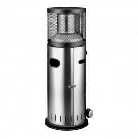 Estufa de gas de acero inoxidable para uso en exterior ø42 x 115 cm