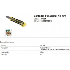 CUTTER KARPA 18MM
