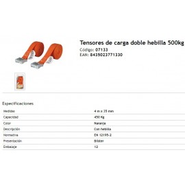 JGO TENSOR DE CARGA 4MX35M HEBILLA