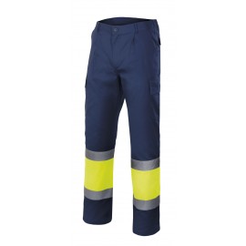 PANTALON VELILLA 303003 AM/AZUL MAR.T-L