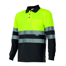 POLO VELILLA 175  M/L AM/AZ.MARINO T-M