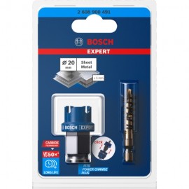 Sierra de corona Expert Sheet Metal de 20 x 40 mm