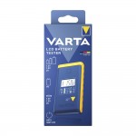 Comprobador de pilas lcd 893101111. varta