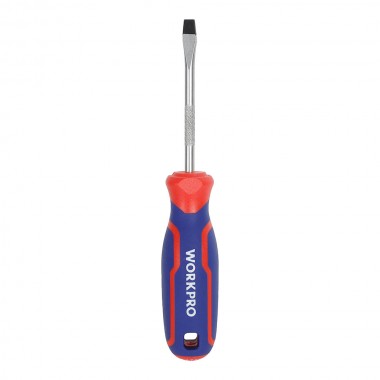Destornillador plano 3 x 75mm. workpro
