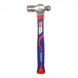 Martillo de bola de 450g con mango de fibra de vidrio. workpro