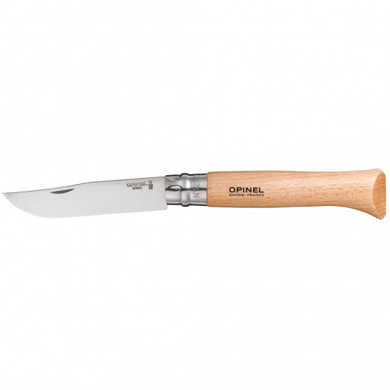 Navaja nº12, hoja de 12cm de acero inoxidable. opinel