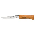 Navaja acero carbono nº4, hoja de 5cm. opinel