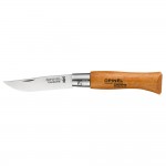 Navaja acero carbono nº4, hoja de 5cm. opinel