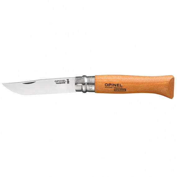Navaja acero carbono nº9, hoja de 9cm. opinel
