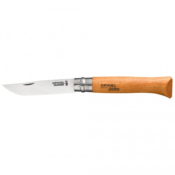 Navaja acero carbono nº12, hoja de 12cm. opinel