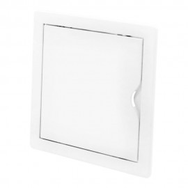Tapa de registro cuadrada empotrable abs 15x15cm blanca