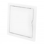 Tapa de registro cuadrada empotrable abs 15x15cm blanca