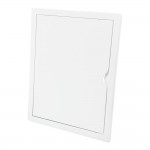 Tapa de registro rectangular empotrable abs 20x25cm blanca