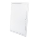 Tapa de registro rectangular empotrable abs 25x40cm blanca
