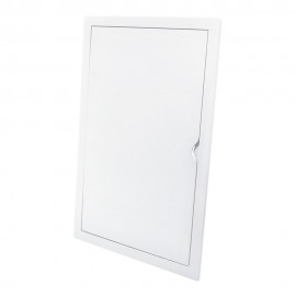 Tapa de registro rectangular empotrable abs 25x40cm blanca