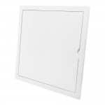 Tapa de registro cuadrada empotrable abs 30x30cm blanca