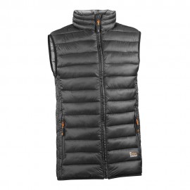 Chaleco acolchado. negro. l