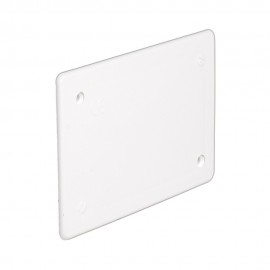Tapa c/tornillos 12x8cm para caja 60115. solera
