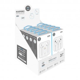 Expositor auriculares eartech 10unid hop, comp.apple tech one tech