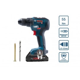 TALADRO BOSCH GSB18LI-21+GDR18V 2BAT.2A