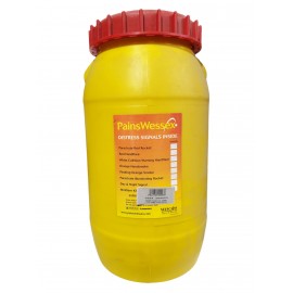 BIDON PLASTICO HERMETICO PARA PIROTECNIA