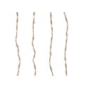 Cortina de leds para balcon exterior blanco calido 2x1m 220 leds