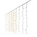 Cortina de leds para exterior blanco calido 2,25x1,5m-240 leds