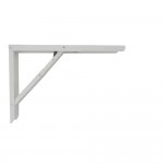 Escuadra de acero plegable abat-table  blanco 30x40cm.