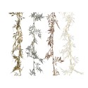 Guirnalda a pilas fija 30 microleds decorativa hojas luz blanco calido 2m colores / modelos surtidos