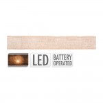 Guirnalda lazo con 20 leds a pilas 2m x 5cm 2xaa