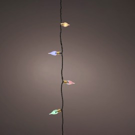 Guirnalda led vintage multicolor con 8 funciones centelleante para interior 1119 cm