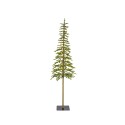 Arbol de navidad microled, ø41x180cm, parpadeantes, 150 leds, blanco calido.