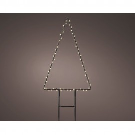 Estaca microled en forma de pino para exterior 18 x 0,6 x 27cm