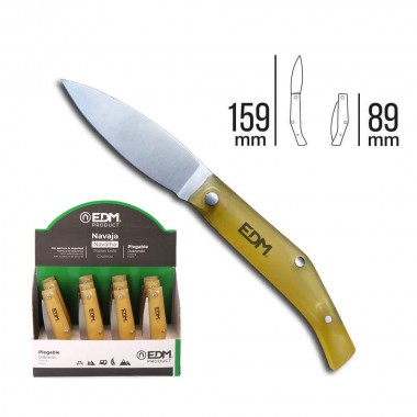 Navaja con mango de plastico de 159mm, serie puigmal. edm