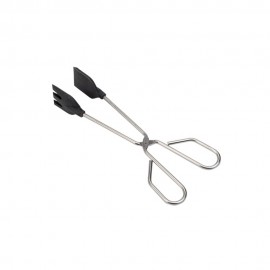 Pinzas de cocina con pala de silicona / inoxidable 30 cm