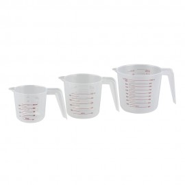 Juego de 3 jarras medidoras de 250/500/1000ml