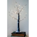 Árbol 3d sakura 60cm 24 leds calidos a pilas 3xaaa