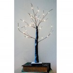 Árbol 3d sakura 60cm 24 leds calidos a pilas 3xaaa