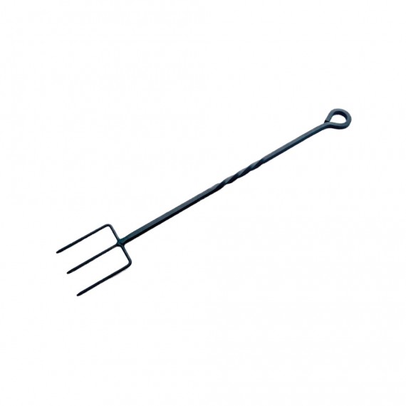 Tostador metalico. color negro 51cm edm