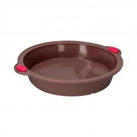 Molde redondo silicona de borde alto ø26 cm