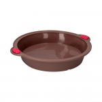 Molde redondo reforzado de silicona premium ø24cm