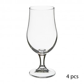 Copa de cerveza de cristal 37 cl, 4 uds