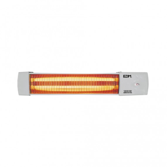 Estufa de baño de cuarzo - modelo marfil - 600-1200w - orientable - edm