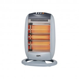 Estufa de cuarzo oscilante 400 / 800 / 1200 w anti-vuelco