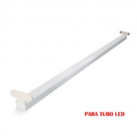 Regleta fluorescente para tubo de led 2 x 22 w (eq. 2 x 58 w) 220 v 153 cm